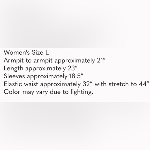 Adrienne Vittadini Peach Pink Pullover Women’s Top 3/4 length Sleeves Size Large - Picture 7 of 8